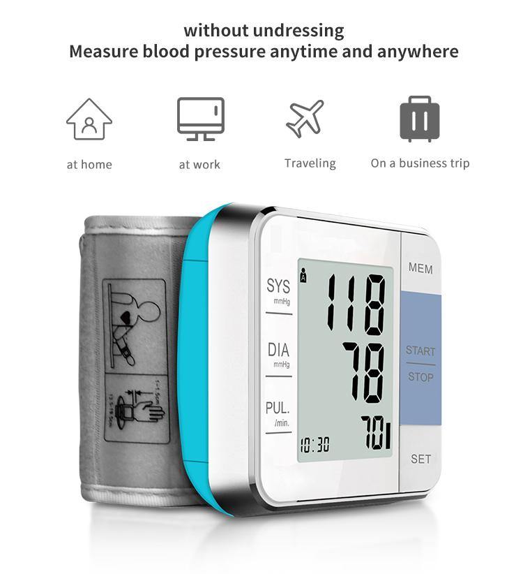 W02 Wrist Blood Pressure Monitor - Hangzhou Medasia Trading
