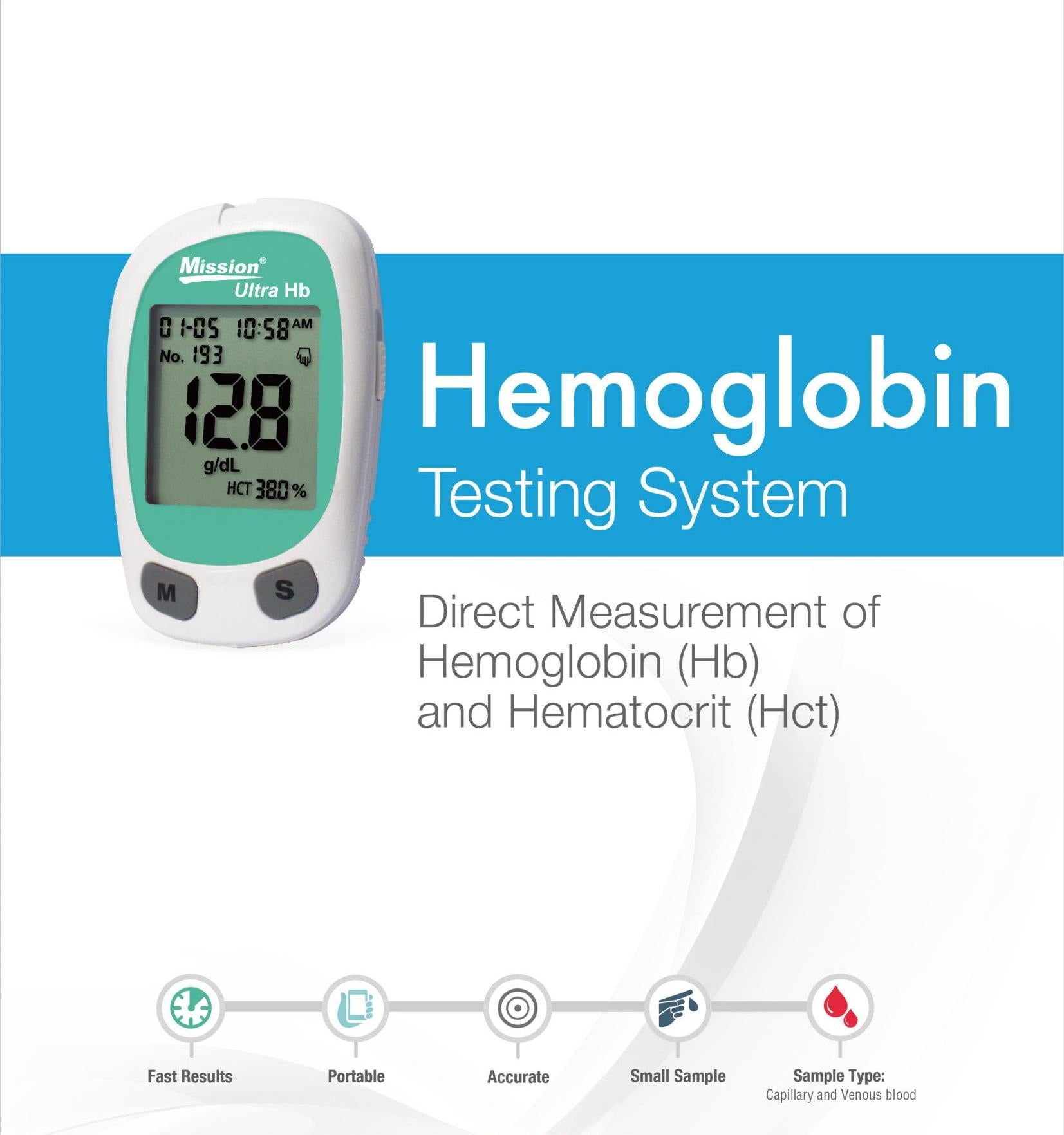 Mission® Ultra Hb Hemoglobin Testing System