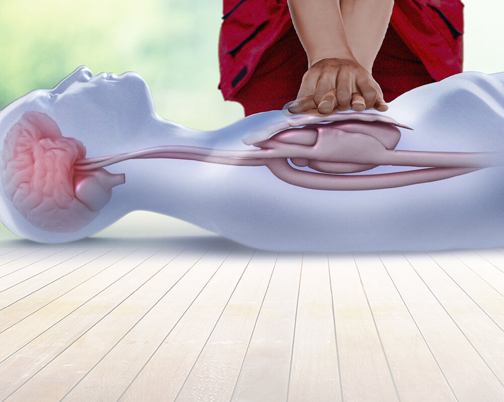 CPR first aid skills