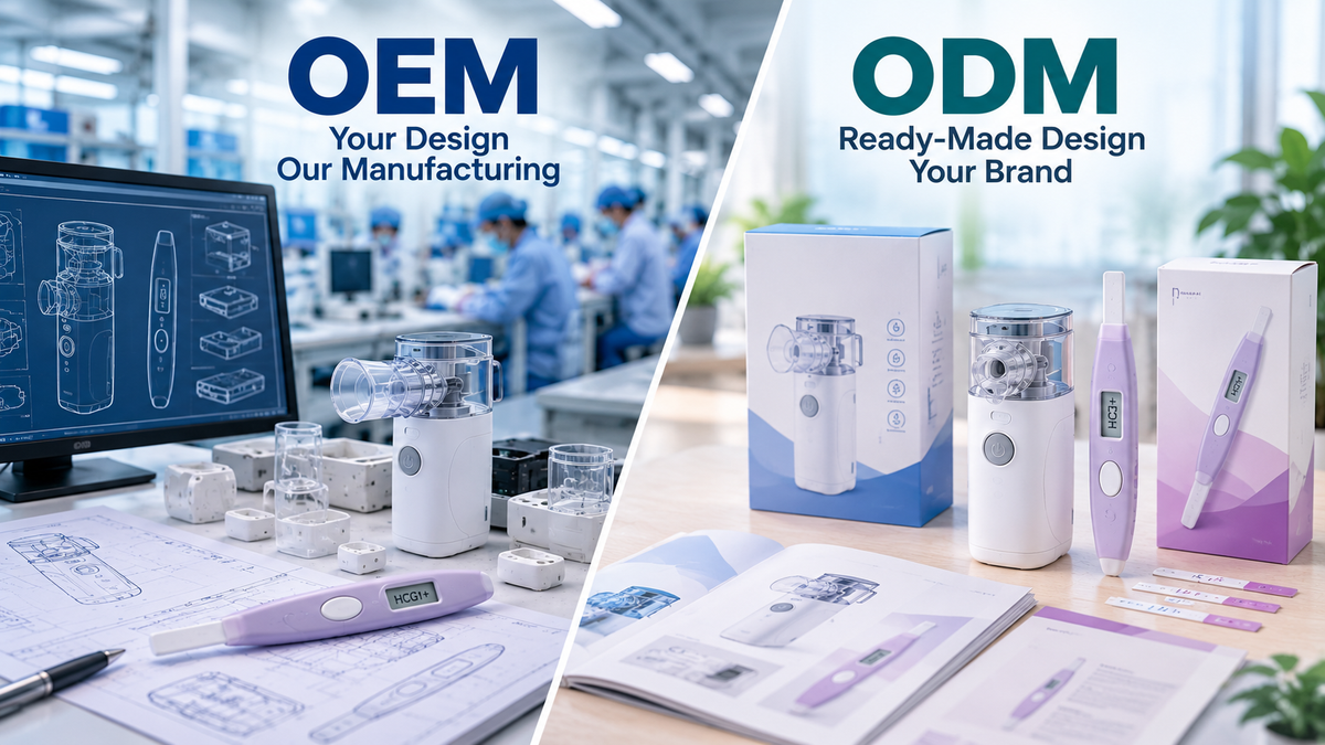 OEM custom manufacturing versus ODM ready-made medical devices
