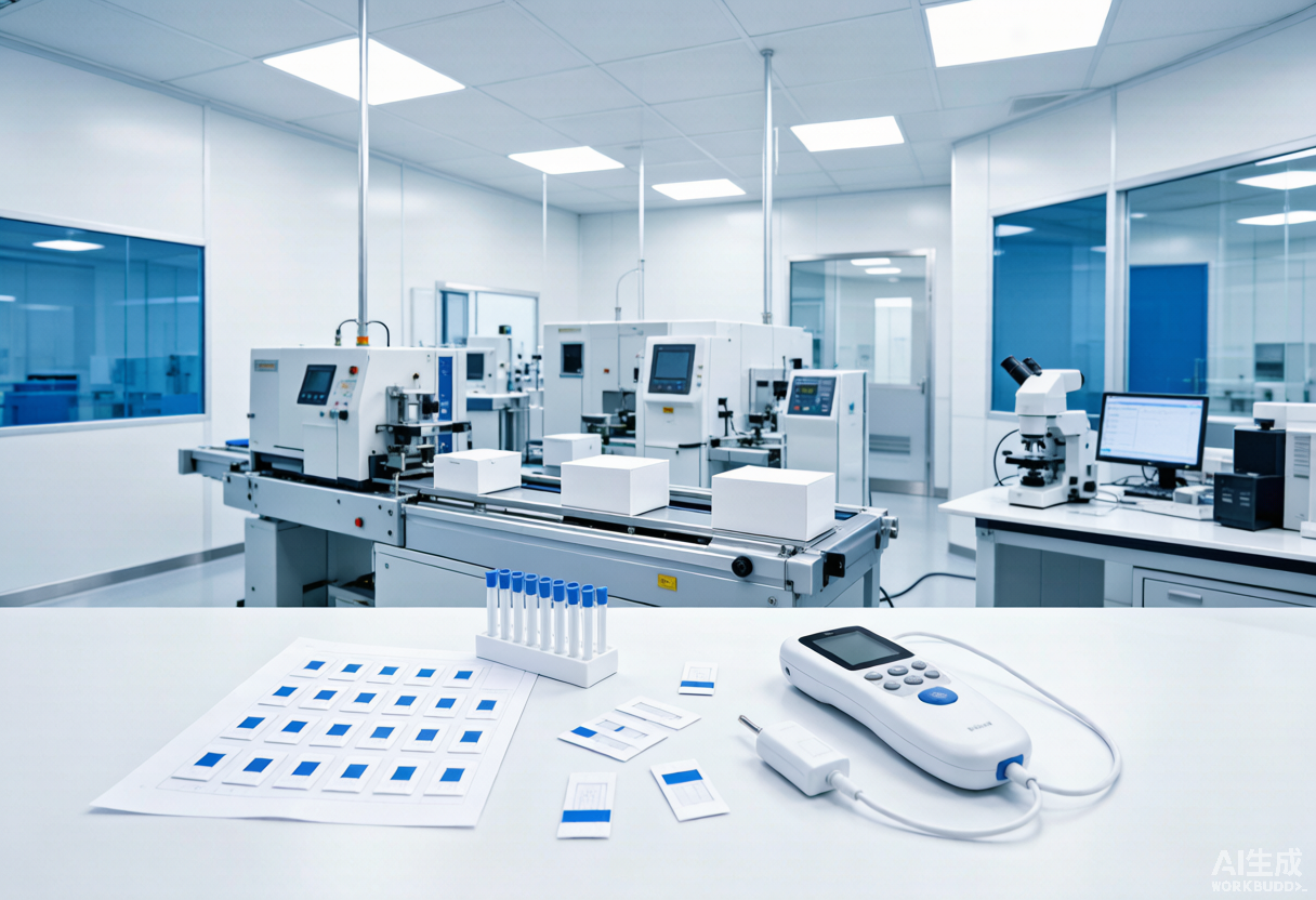 Medical device OEM manufacturing facility in China — clean production line for B2B sourcing