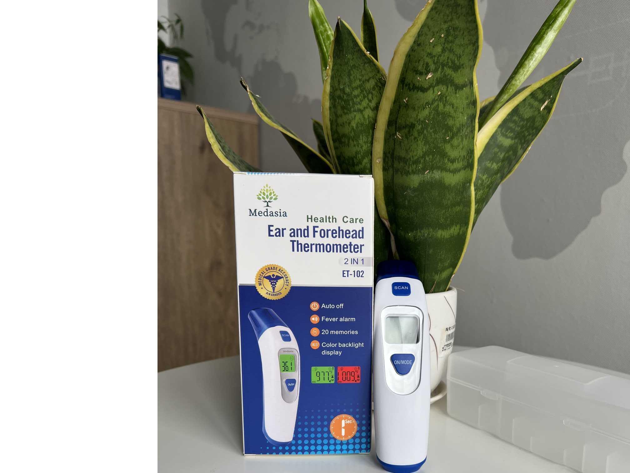 2 In 1 Forehead And Ear Thermometer - Hangzhou MedAsia