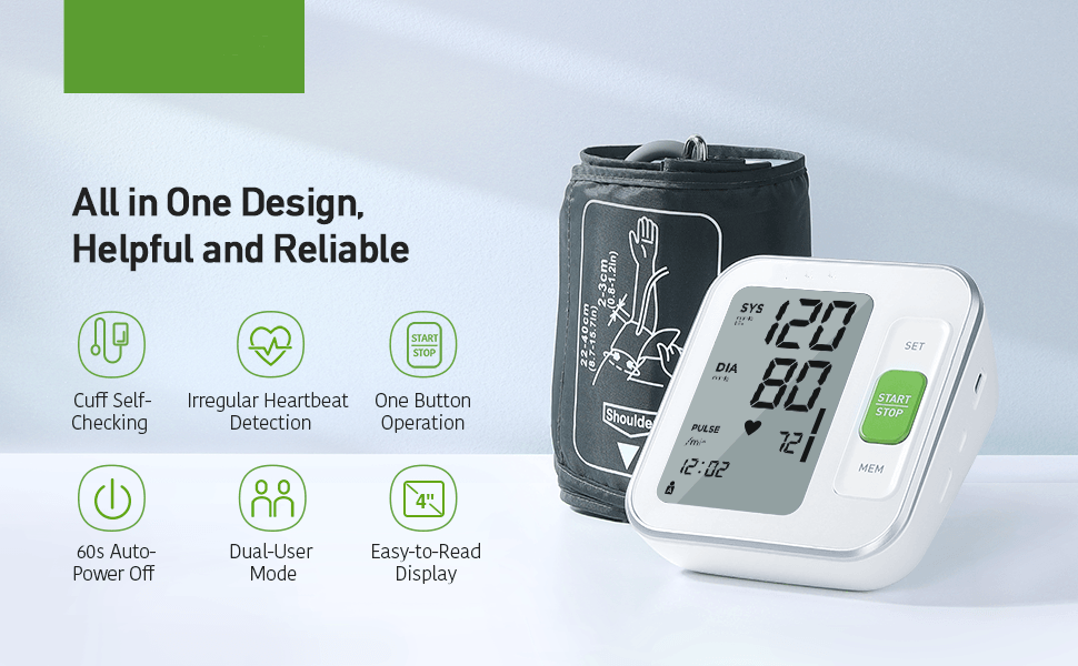 B22 Arm Blood Pressure Monitor - Hangzhou Medasia Trading