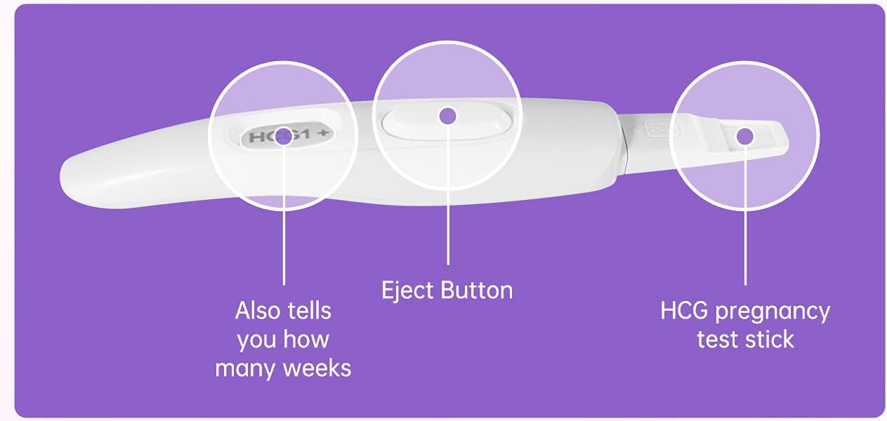 Wieder verwendbarer digitaler Schwangerschaft-und Ovulation stest mit zwei Funktionen