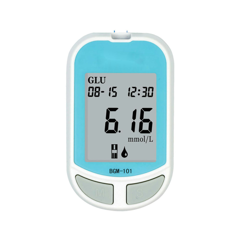 Medidor digital portátil de glucosa en sangre