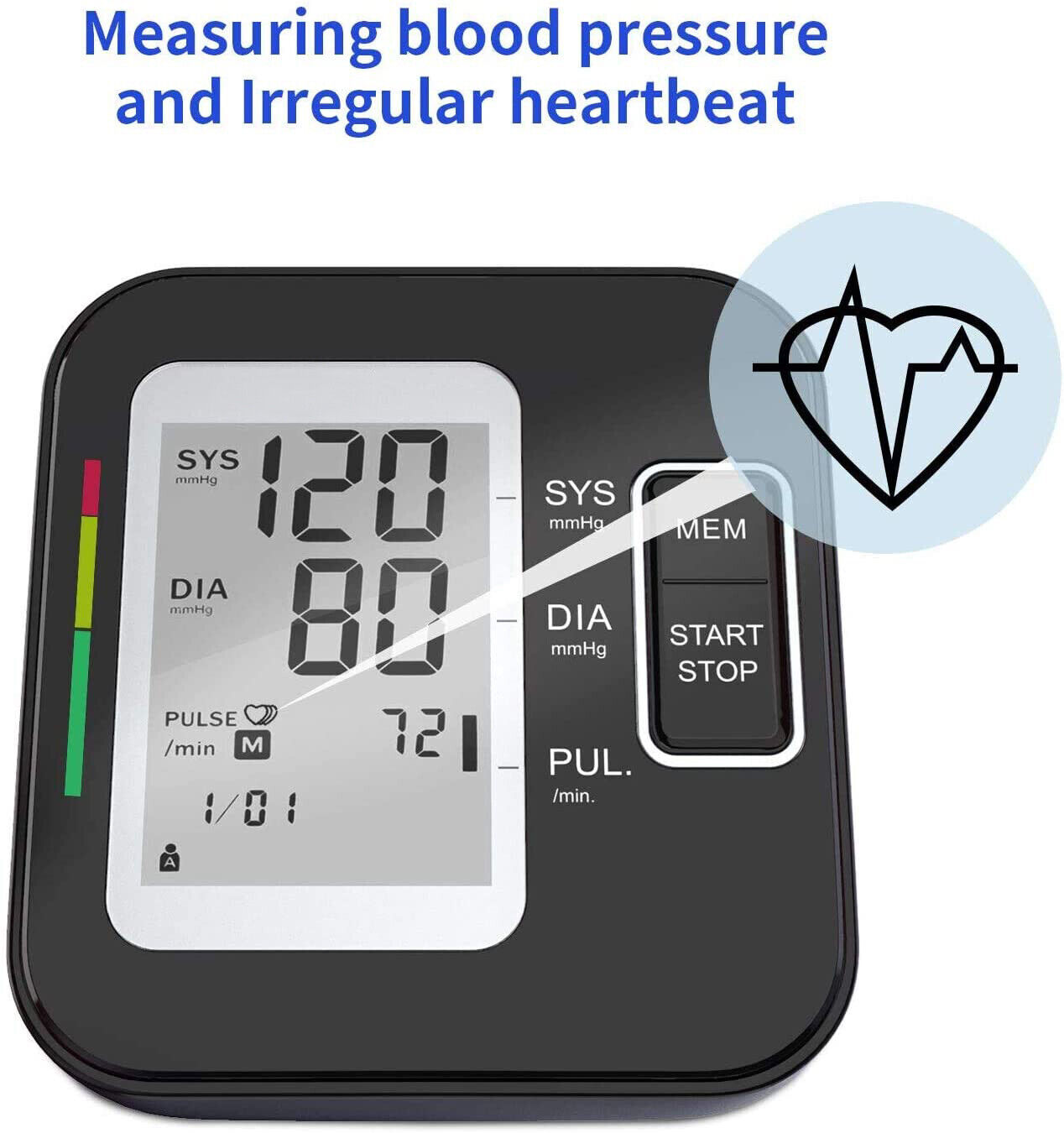 One-Touch-Bedienung Arm Blutdruck messgerät
