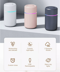 Air Humidifier With Light Projection - Hangzhou MedAsia