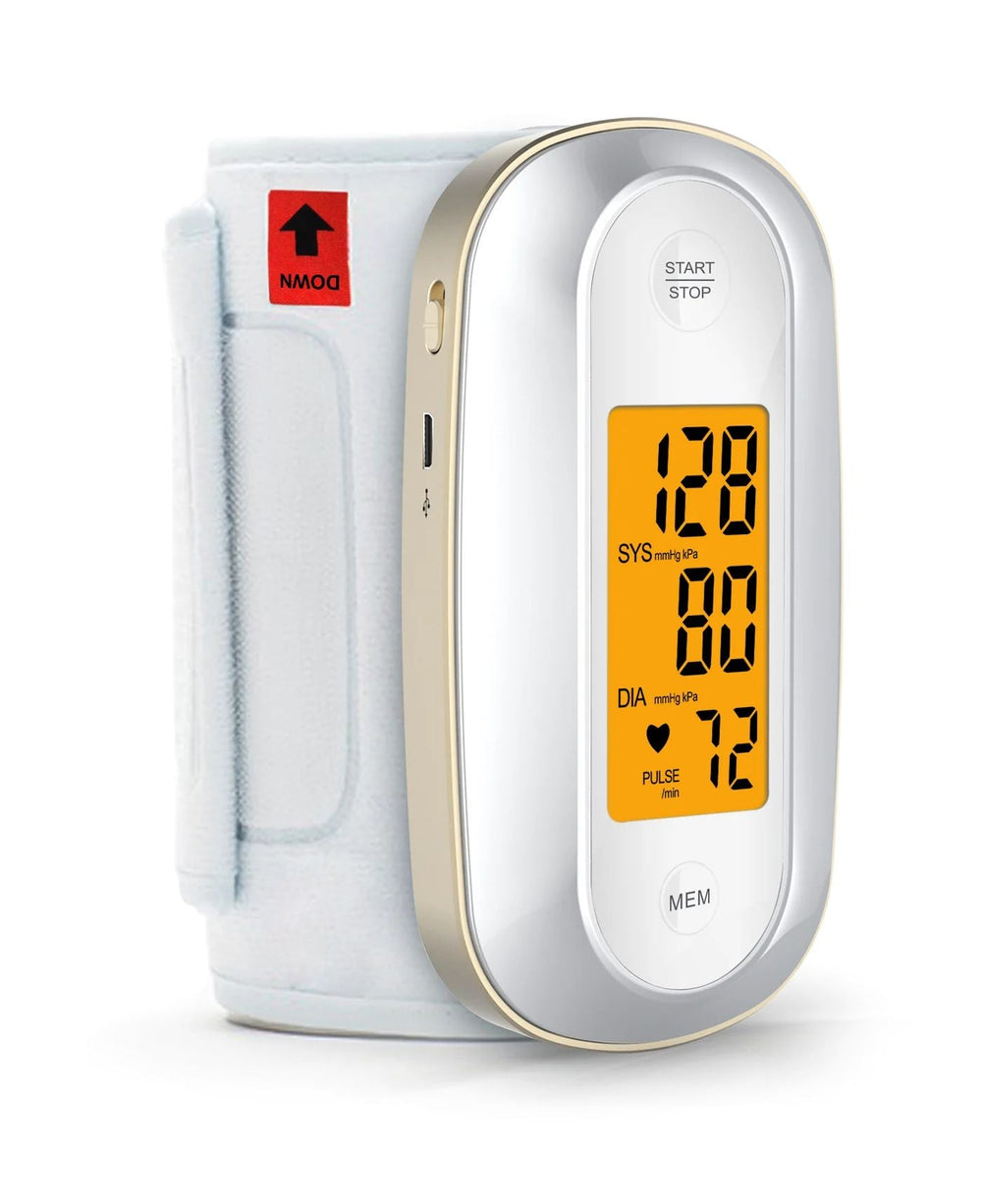 Monitor inteligente de la presión arterial del brazo de Bluetooth