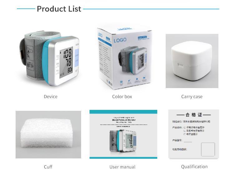 W02 Wrist Blood Pressure Monitor - Hangzhou Medasia Trading
