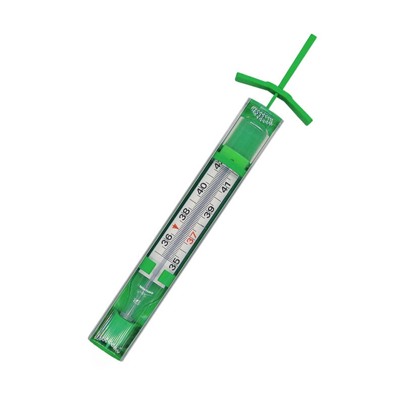 Mercury Free Thermometer with shaking plastic case