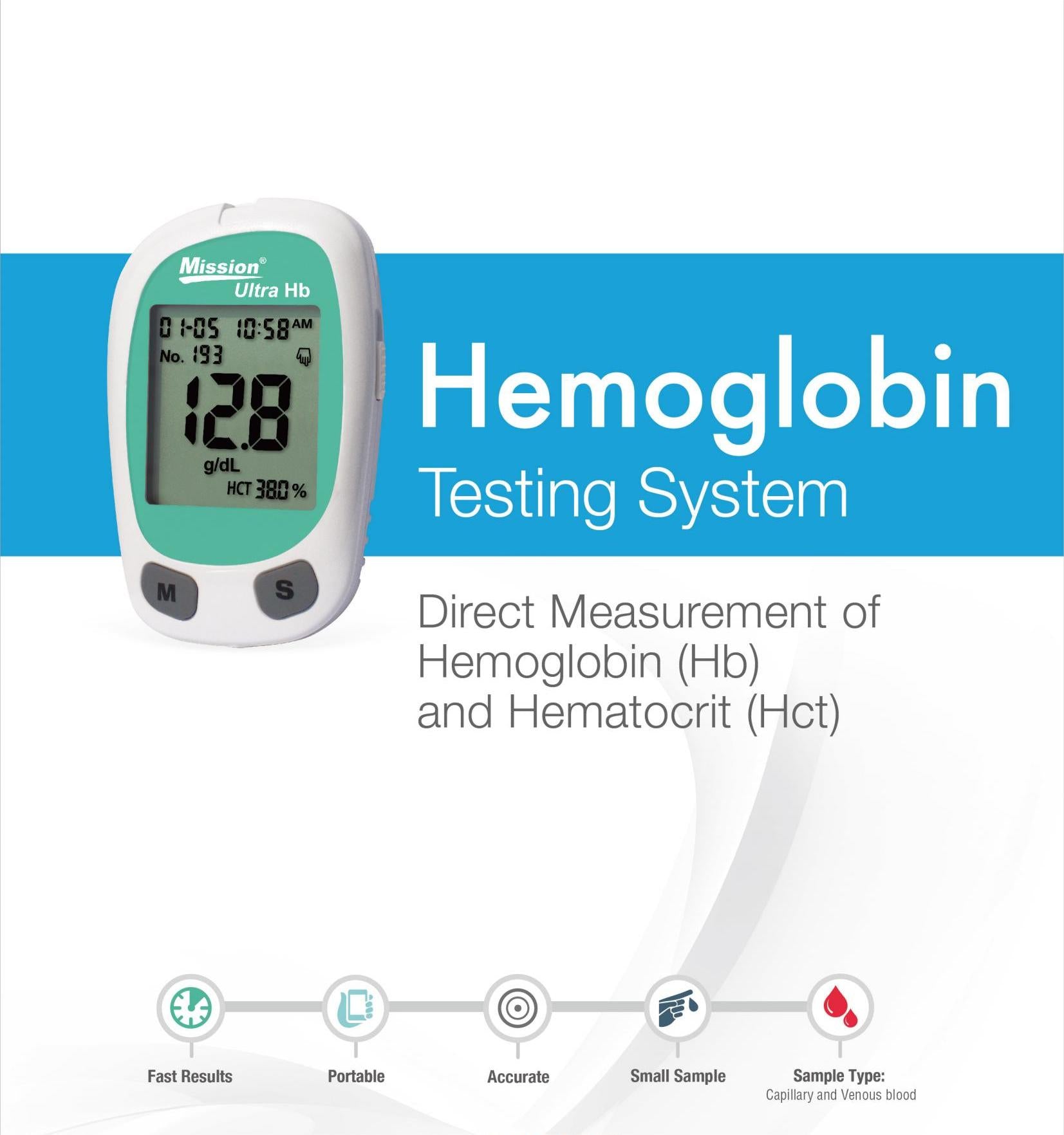 Mission® Ultra Hb Hemoglobin Testing System-Hangzhou MedAsia 