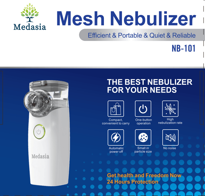 Vente Nébuliseur Medical Portable Mesh Nebulisateur Inhalateur Pour Asthme  Appareil De Nébulisation Réglage Trois Vitesses Pour Bébé Adulte - Banggood  Français Mobile