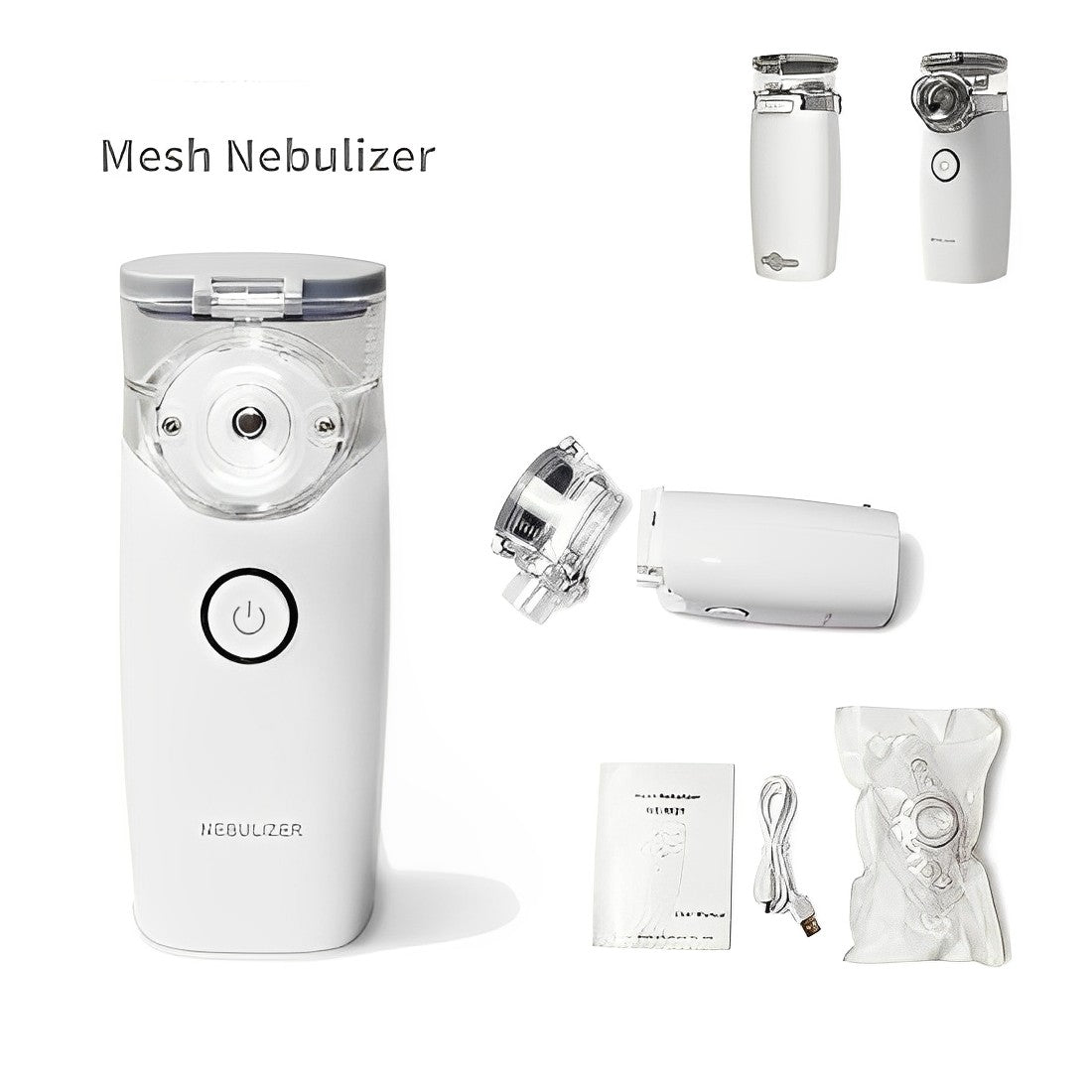 Nebulizador de malla recargable